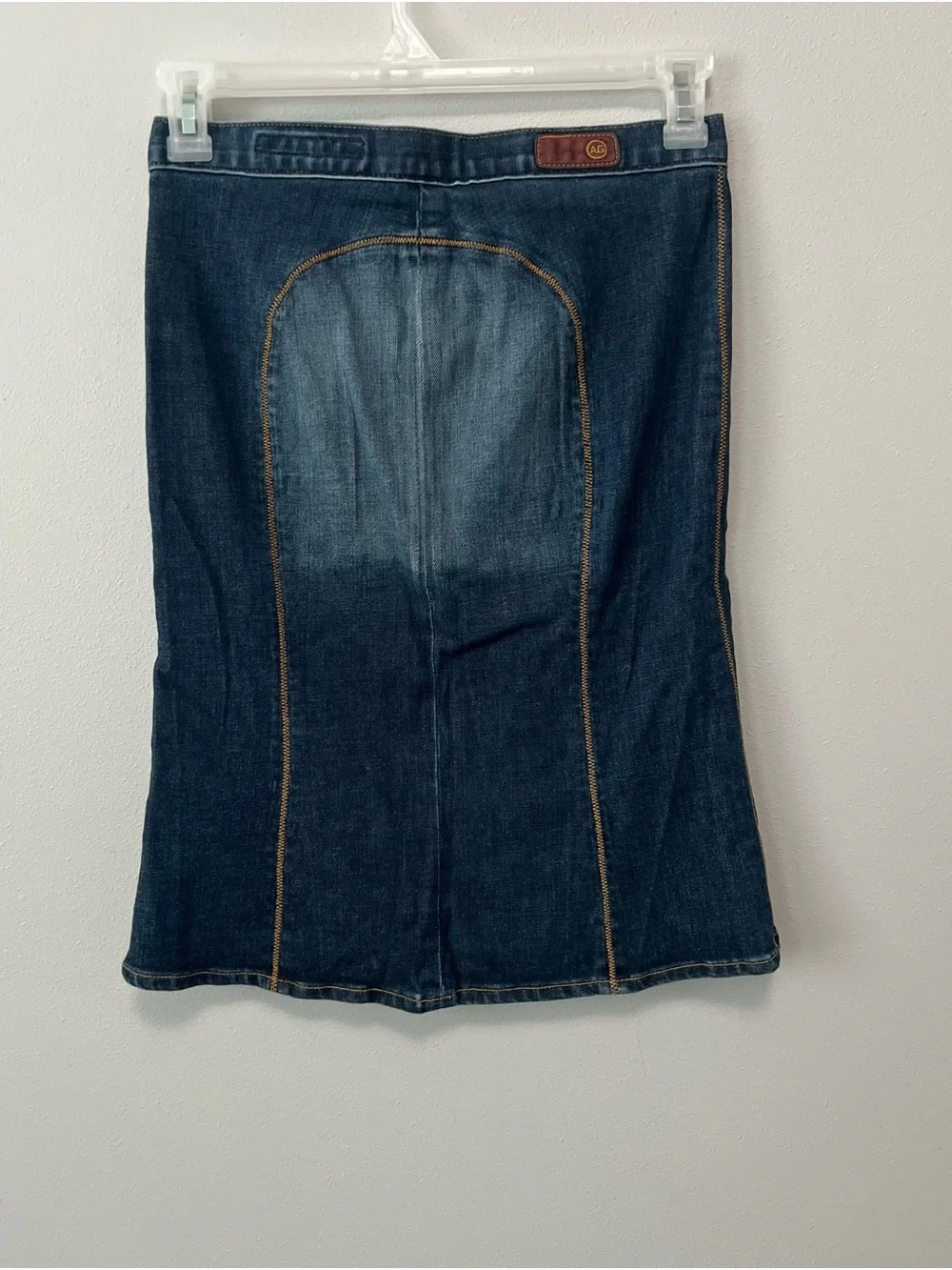 AG Adriano Goldschmied The Grace Denim Skirt Size 26